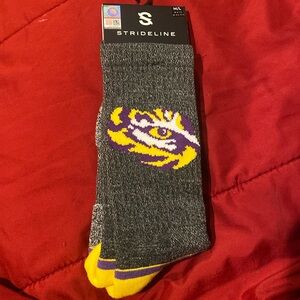 Louisiana State premium knit crew socks